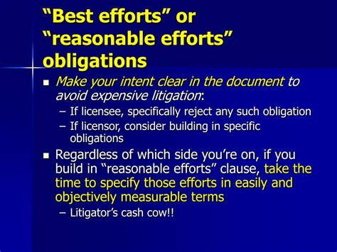 best effort basis|Best Efforts, Reasonable Efforts, Commercially Reasonable .